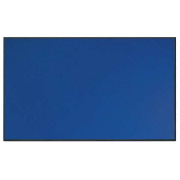 United Visual Products Corkboard, Fabric, Brnz/Blk, 2 Door, 48x36" UV303-BRONZE-BLACK - main